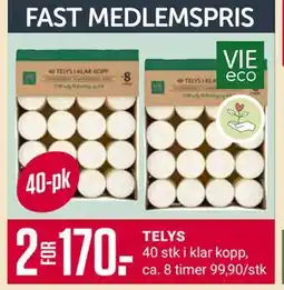 Europris TELYS, Medlemspris tilbud