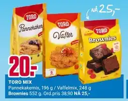 Europris TORO MIX, NOK 20 tilbud