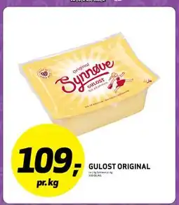Bunnpris GULOST ORIGINAL, NOK 109 tilbud