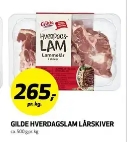 Bunnpris GILDE HVERDAGSLAM LÅRSKIVER, NOK 265 tilbud