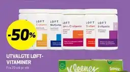 Bunnpris UTVALGTE LØFT-VITAMINER tilbud