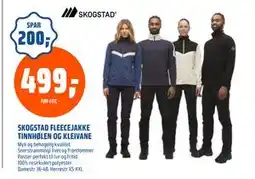 Coop Obs SKOGSTAD FLEECEJAKKE TINNHØLEN OG KLEIVANE, NOK 499 tilbud