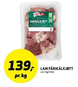 Bunnpris LAM FÅRIKÅLKJØTT, NOK 139 tilbud