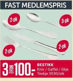Europris BESTIKK, Medlemspris tilbud