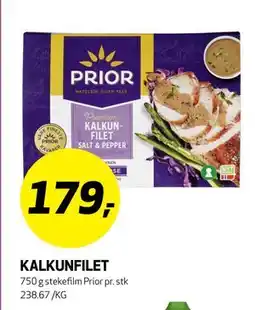 Bunnpris KALKUNFILET, NOK 179 tilbud