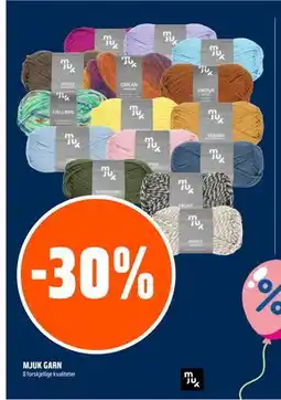 Coop Obs MJUK GARN tilbud