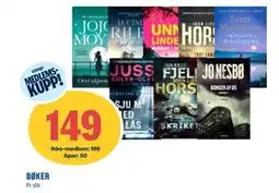 Coop Obs BØKER, NOK 199, Medlemspris tilbud