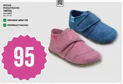 Sport Outlet Move mountains tøffel aris tøffel str. 22-35 tilbud
