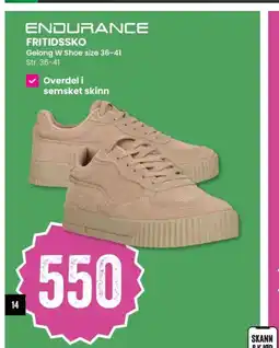 Sport Outlet Endurance fritidssko gelong w shoe size 36-41 tilbud