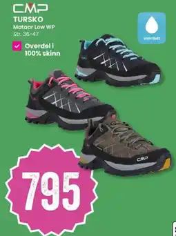 Sport Outlet CMP TURSKO Mataar Low WP Str. 36-47 tilbud