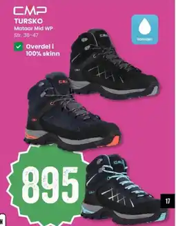 Sport Outlet Cmp tursko mataar mid wp tilbud