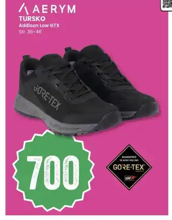 Sport Outlet AERYM TURSKO Addison Low GTX Str. 36-46 tilbud