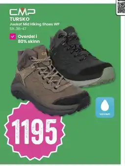 Sport Outlet Cmp tursko juukat mid hiking shoes wp tilbud