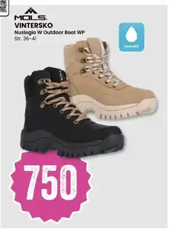 Sport Outlet MOLS. VINTERSKO Nuslogia W Outdoor Boot WP Str. 36-41 tilbud