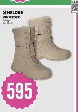 Sport Outlet HELDRE VINTERSKO Gringo Str. 36-42 tilbud