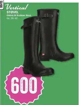 Sport Outlet Vertical støvel gelna w rubber boot str. 36-42 tilbud