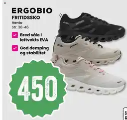 Sport Outlet Ergobio fritidssko vento tilbud