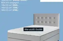 JYSK NISA H70 sengegavl tilbud