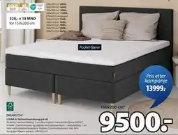 JYSK LYGNA GC30 kontinentalseng grå-40, NOK 9500 tilbud