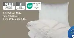 JYSK Pute, NOK 449 tilbud
