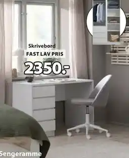 JYSK Skrivebord, NOK 2350 tilbud