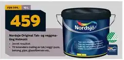 Megaflis Nordsjø Original Tak- og veggmaling Helmatt, NOK 459 tilbud