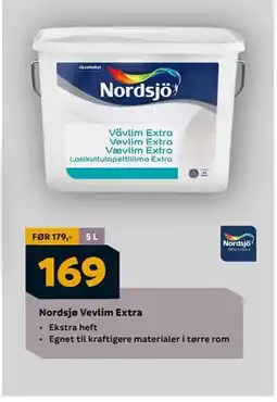 Megaflis Nordsjø Vevlim Extra, NOK 169 tilbud