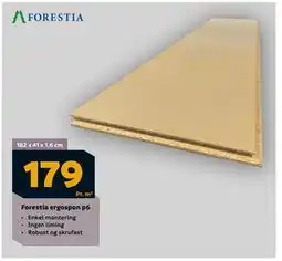 Megaflis Forestia ergospon p6, NOK 179 tilbud