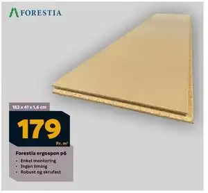 Megaflis Forestia ergospon p6, NOK 179 tilbud