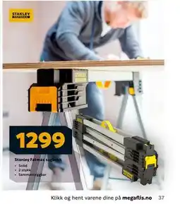 Megaflis Stanley Fatmax sagbukk, NOK 1299 tilbud