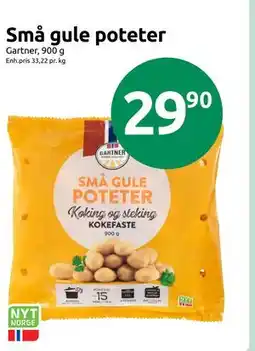 Joker Små gule poteter, NOK 29.9 tilbud