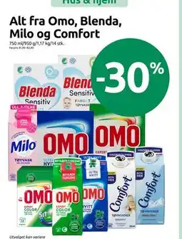 Joker Alt fra Omo, Blenda, Milo og Comfort tilbud