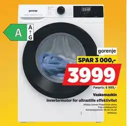 POWER Vaskemaskin, NOK 3999 tilbud