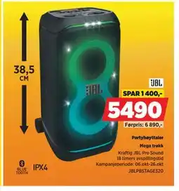 POWER Partyhøyttaler, NOK 5490 tilbud