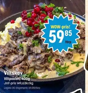 Viltskav, SEK 59.85