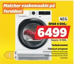POWER Tørketrommel, NOK 6499 tilbud