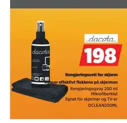 POWER Rengjøringssett for skjerm, NOK 198 tilbud