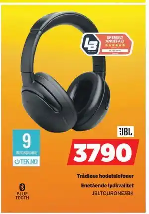 POWER Trådløse hodetelefoner, NOK 3790 tilbud