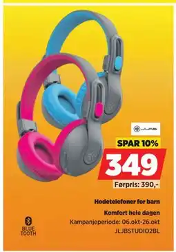 POWER Hodetelefoner for barn, NOK 349 tilbud