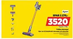 POWER Trådløs støvsuger, NOK 3520 tilbud