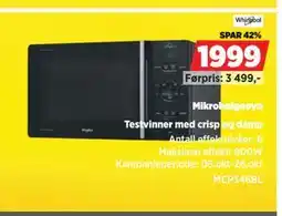 POWER Mikrobølgeovn, NOK 1999 tilbud