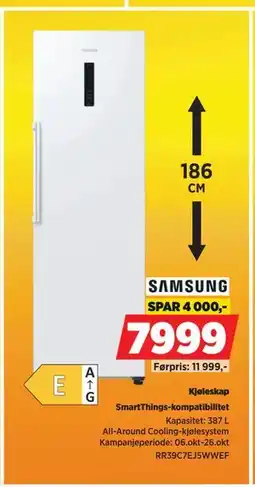 POWER Kjøleskap, NOK 7999 tilbud
