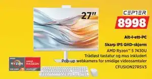 POWER Alt-i-ett-PC, NOK 8998 tilbud