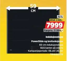 POWER Induksjonstopp, NOK 7999 tilbud