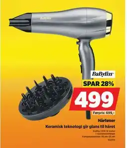 POWER Hårføner, NOK 499 tilbud