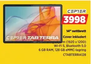 POWER 14 nettbrett, NOK 3998 tilbud