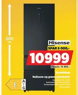 POWER Kombiskap, NOK 10999 tilbud