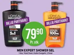 Kiwi MEN EXPERT SHOWER GEL, NOK 79.9 tilbud