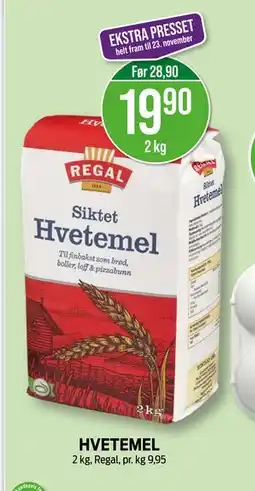 Kiwi HVETEMEL, NOK 19.9 tilbud