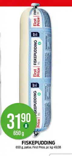 Kiwi FISKEPUDDING, NOK 31.9 tilbud